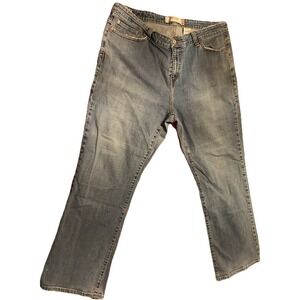 VTG Y2K Levi's 515 Women's 22 M Blue Classic Relaxed Fit Bootcut Denim Jeans Y2K